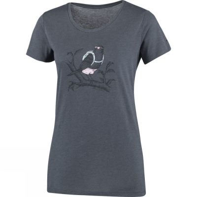 Tee Columbia Birdy Buddy Manga Corta Mujer Gris - Chile TMF168972